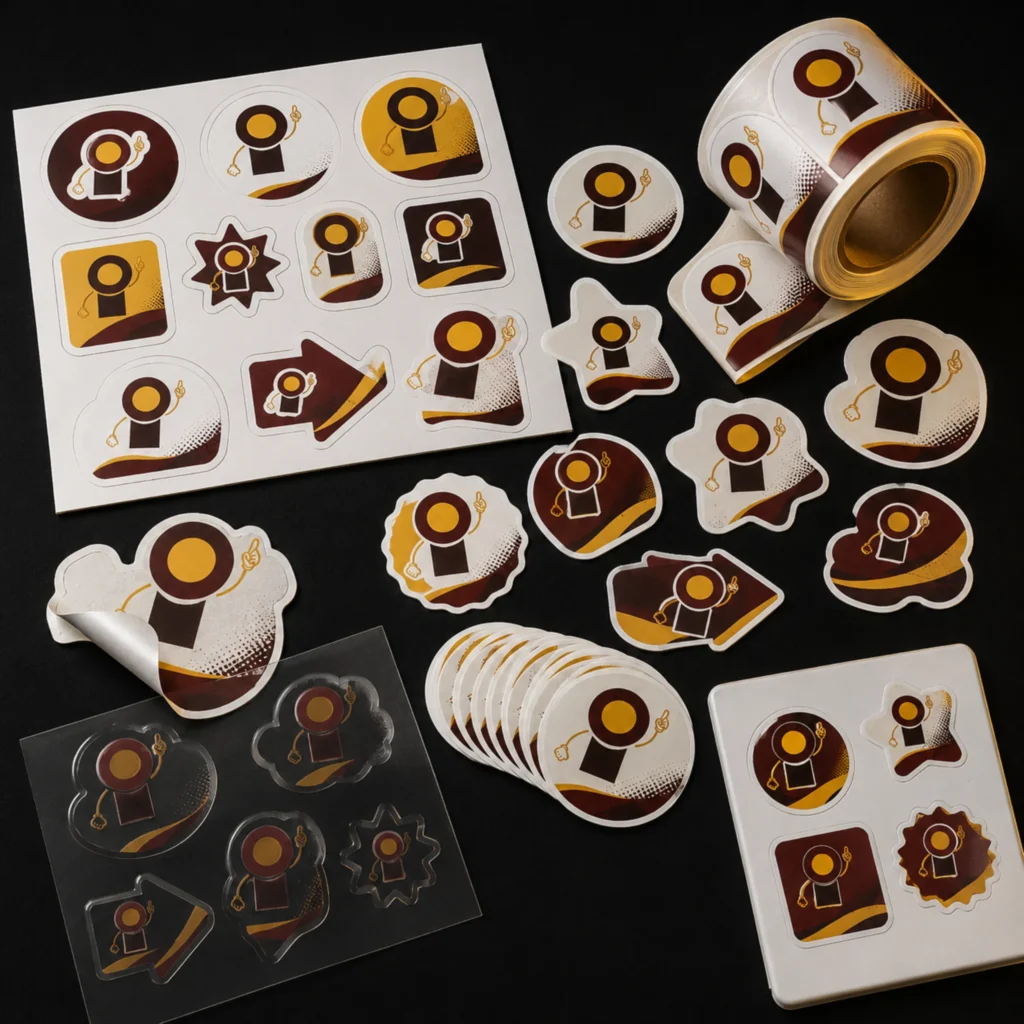 Print and Cut Stickers